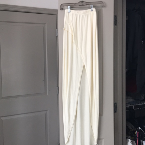 Nasty gal creme skirt - Picture 1 of 2
